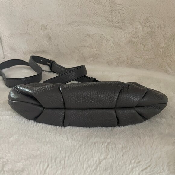 Marc by Marc Jacobs Classic Q Percy Crossbody Gray Pebbles Leather Bag Small - Picture 7 of 13